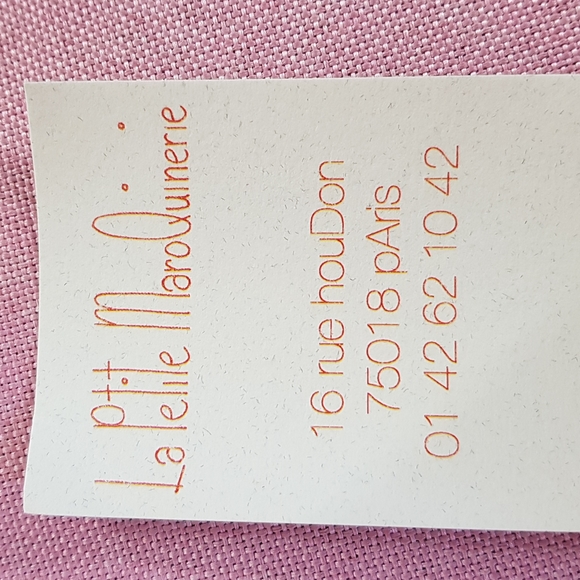 NEW! Paris French Maroquinerie Large Leather Bag - Picture 10 of 17